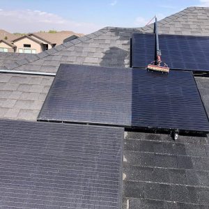 solar panel and cleaning equipment